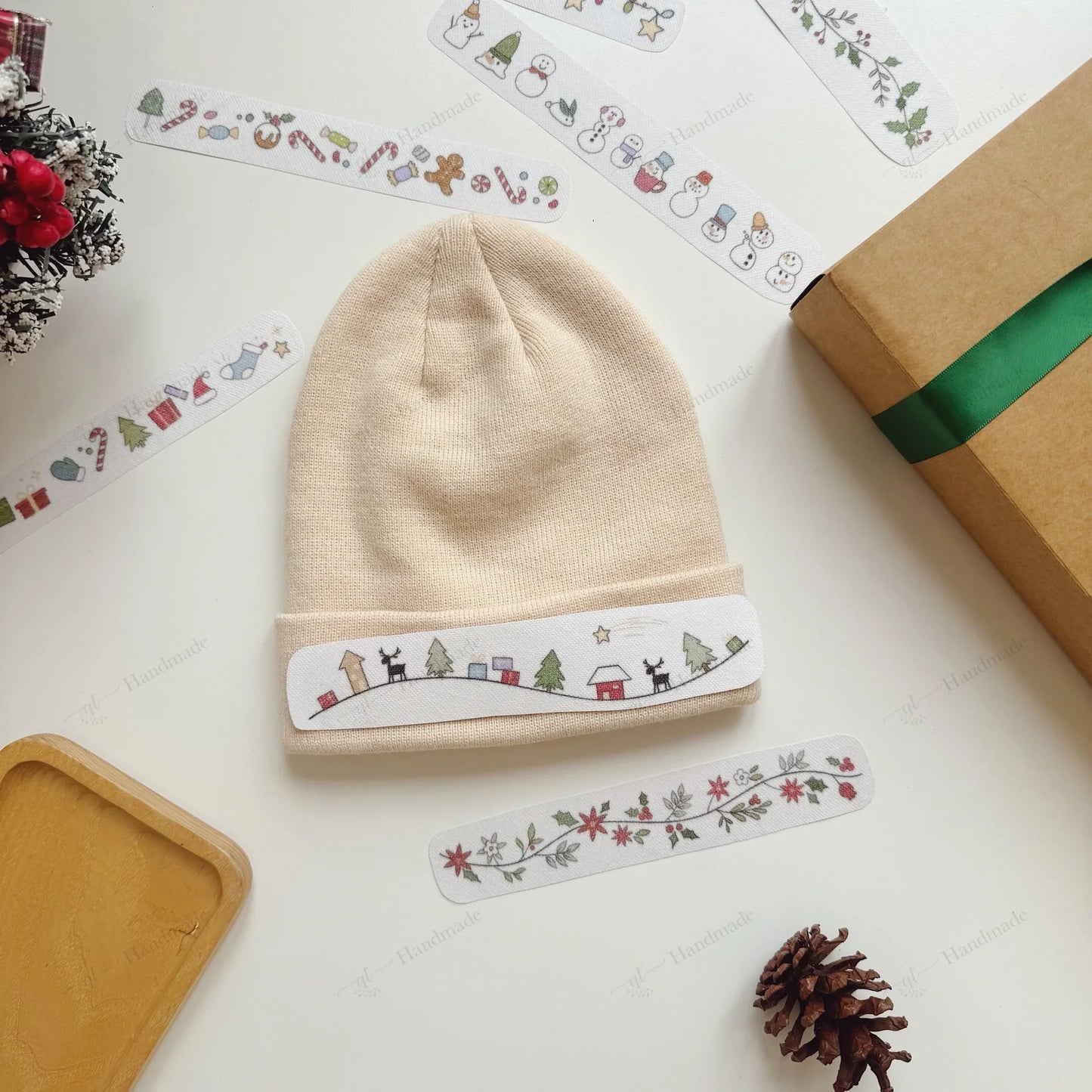 TYIIPLUS™ Seasonal Embroidery Templates – Halloween & Christmas DIY Designs