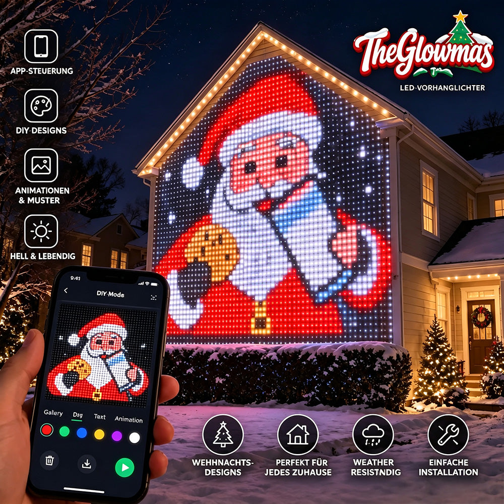 400 LED Lichterkette mit Fernbedienung – Deine eigenen Lichtmuster für Weihnachtsbaum, Fenster & Garten ✨