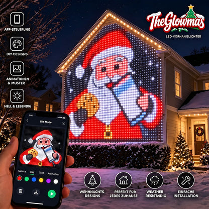 400 LED Lichterkette mit Fernbedienung – Deine eigenen Lichtmuster für Weihnachtsbaum, Fenster & Garten ✨