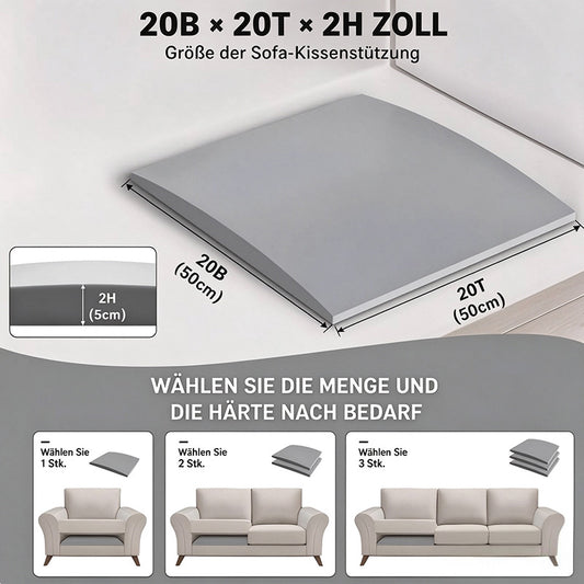 Sofa-Sitzverstärker gegen durchhängende Sitzflächen