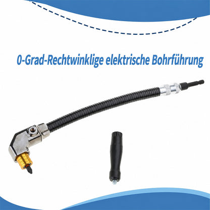 🔧 Flexibler 90-Grad-Winkelvorsatz mit langer biegsamer Welle