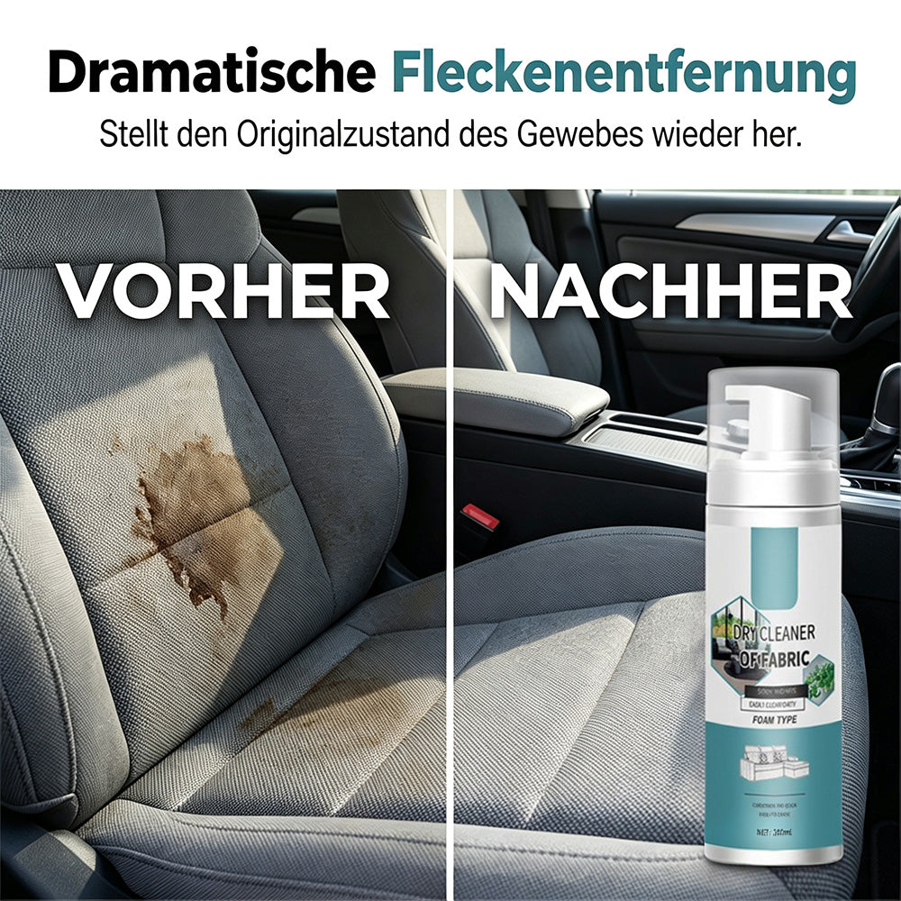 🧼 Entfernt Flecken im Handumdrehen! Schnelltrocknender Schaumreiniger für Textilien, der nicht abgespült werden muss – ein praktischer Fleckenentferner für Sofas, Teppiche und Stoffkissen.