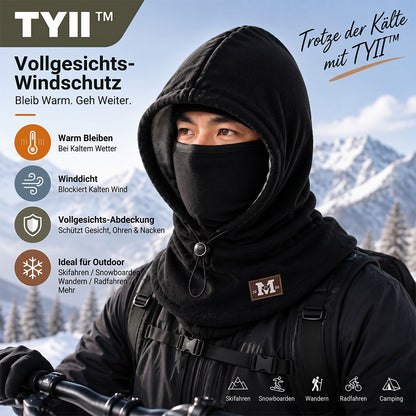 TYII™ 3-in-1 Winter-Sturmhaube aus Fleece – Warm, Winddicht & Vielseitig