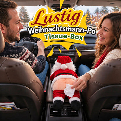 🎅 Lustiger Weihnachtsmann-Taschentuchboxbezug 🍑