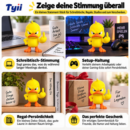 TYII Lustige Figur einer wütenden Ente
