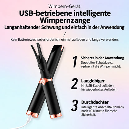 Elektrischer Wimpernformer – Langanhaltender Wimpernschwung