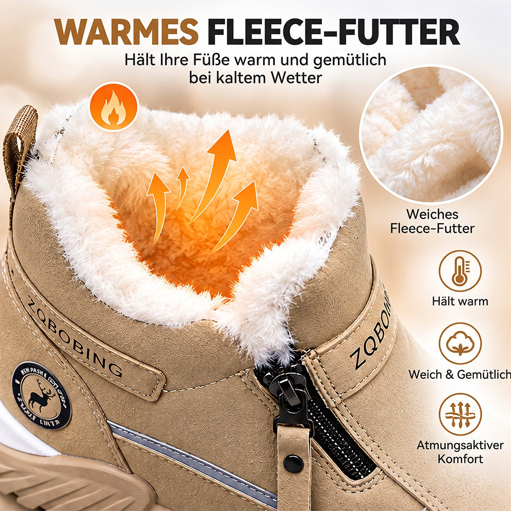 TYII™ Gefütterte Winterstiefeletten – Warm, Rutschfest & Bequem für Damen und Herren ❄️