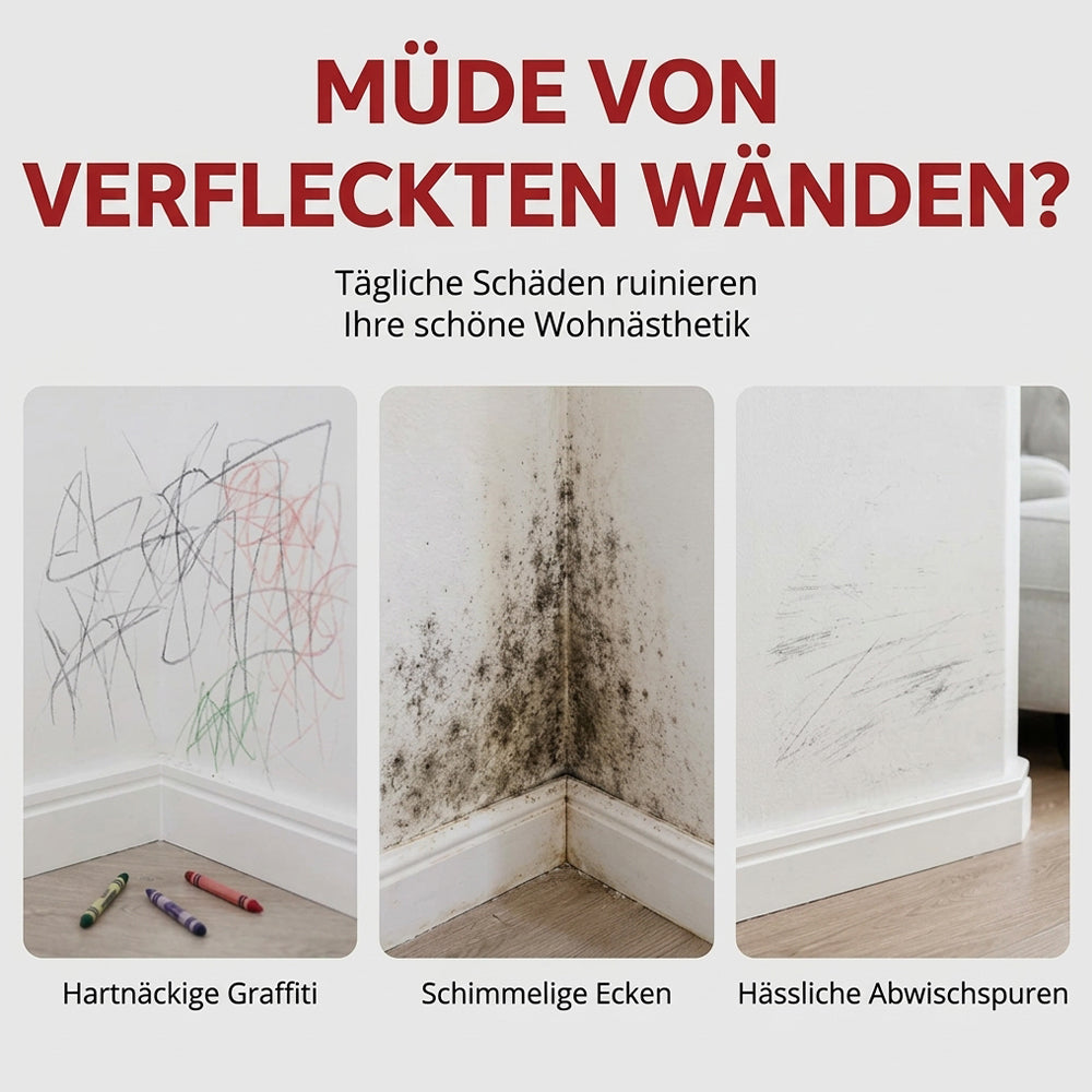 Wasserdichte Wandreparaturpaste mit integriertem Mini-Roller