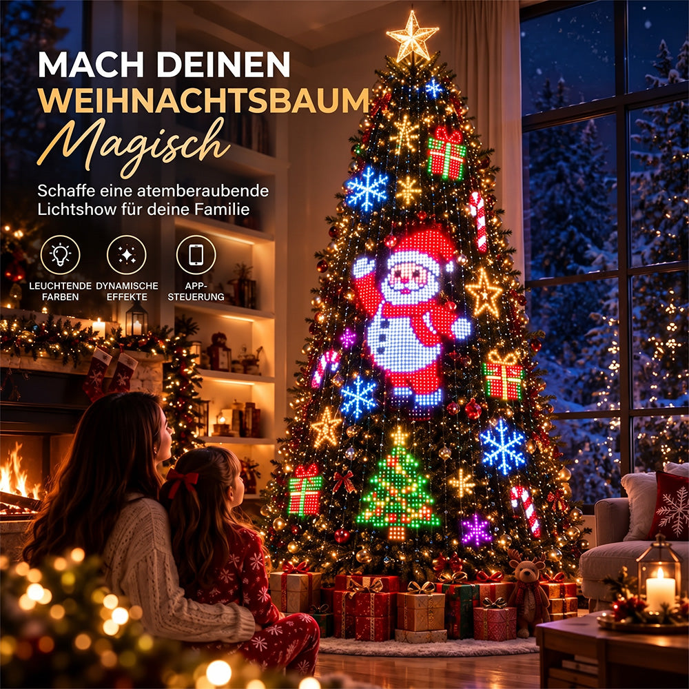 400 LED Lichterkette mit Fernbedienung – Deine eigenen Lichtmuster für Weihnachtsbaum, Fenster & Garten ✨
