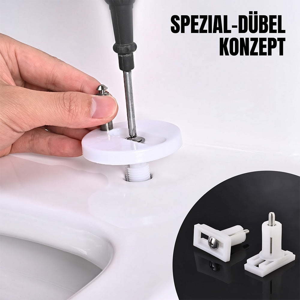 Universelle Befestigungsschrauben für Toilettensitze