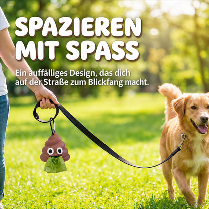 🐶🐾 Hundekotbeutelspender für die Hundeleine – Stabiler & praktischer Beutelhalter