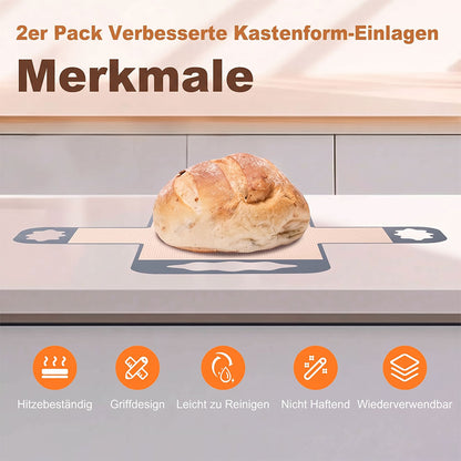 Tyiimax™ Silikon-Backmatte für Brot mit 4 Griffen