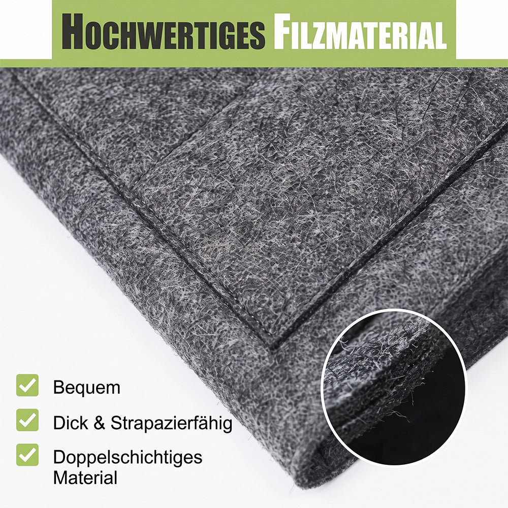 🥳TOP-ANGEBOT🥳💞Über 10.000 Stück verkauft! Nachttisch-Organizer mit vielen Fächern, aus weichem Filz & kinderleichter Montage. Alles griffbereit – hol dir deinen! ✅