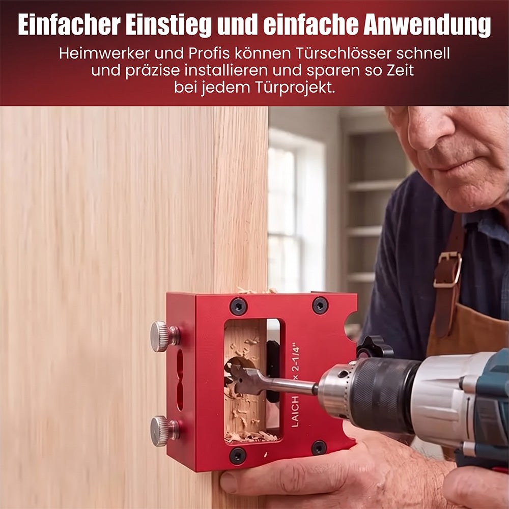 Set mit Einsteckwerkzeug für Türfallen (für Holztüren)