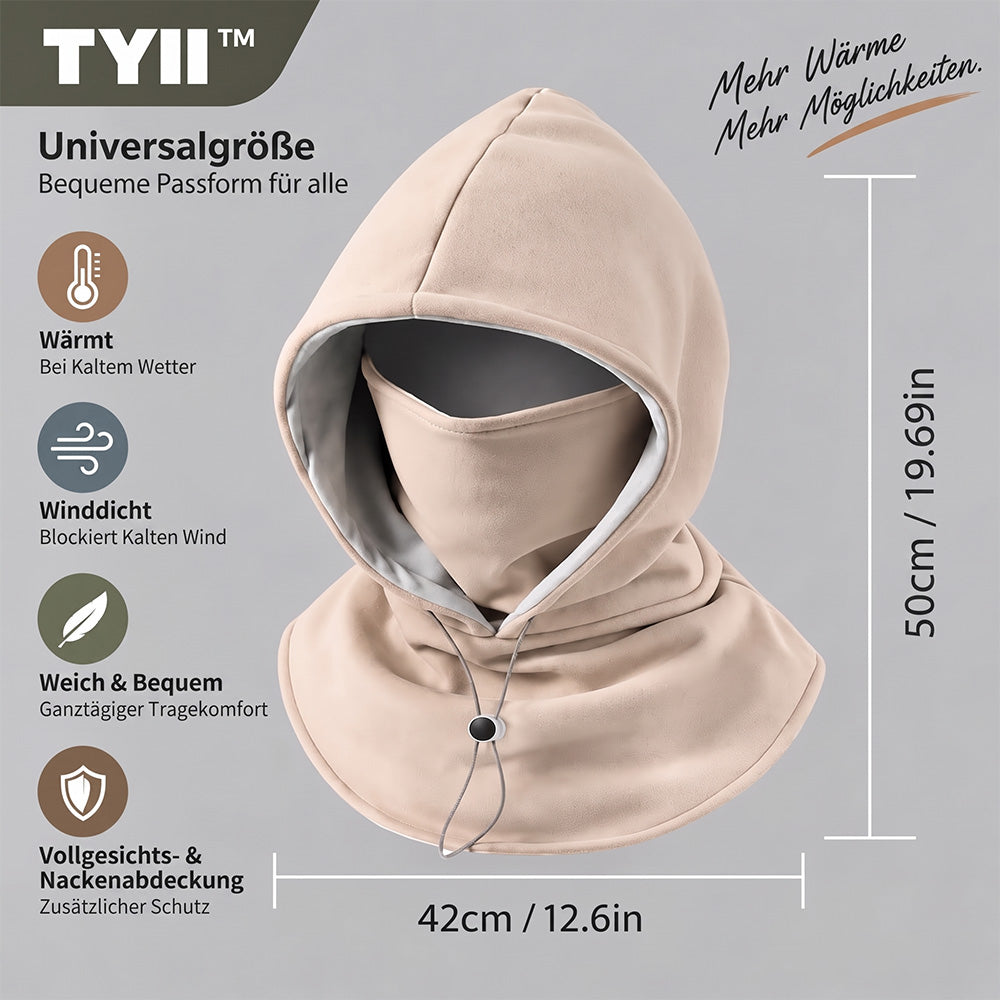 TYII™ 3-in-1 Winter-Sturmhaube aus Fleece – Warm, Winddicht & Vielseitig