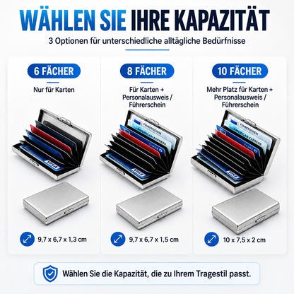 Tyiimax™ RFID-blockierender Kartenhalter aus Metall