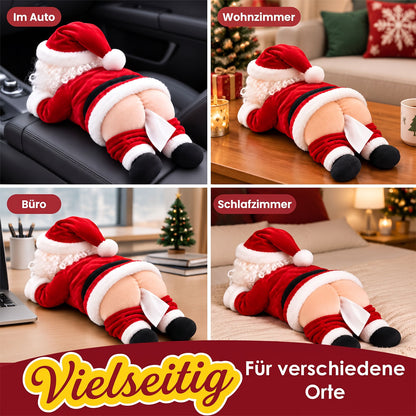 🎅 Lustiger Weihnachtsmann-Taschentuchboxbezug 🍑