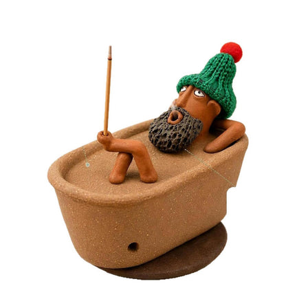 🛁 Handgefertigter Aroma-Diffuser in Badewannenform – Dekorativ & gemütlich