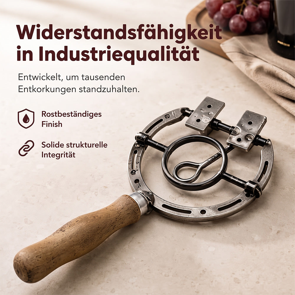🍷Wandflaschenöffner ⚙️ – Vintage, dekorativ & kraftsparend 🥂