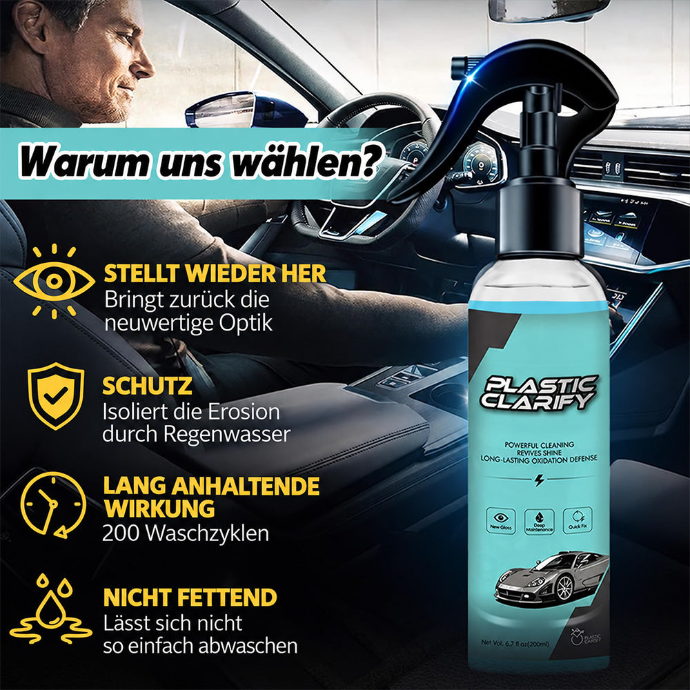 Tyiimax™ Plastic Clarify – Kunststoff- & Zierleisten-Aufbereiter, 200 ml