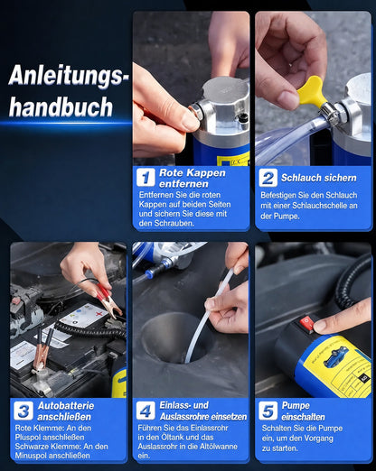 12V 100W Hochleistungs-Ölpumpe mit Selbstansaugung