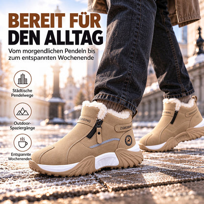 TYII™ Gefütterte Winterstiefeletten – Warm, Rutschfest & Bequem für Damen und Herren ❄️
