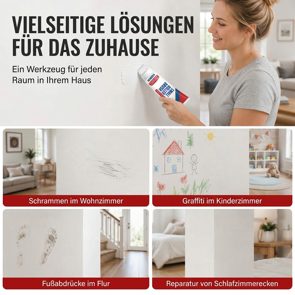 Wasserdichte Wandreparaturpaste mit integriertem Mini-Roller