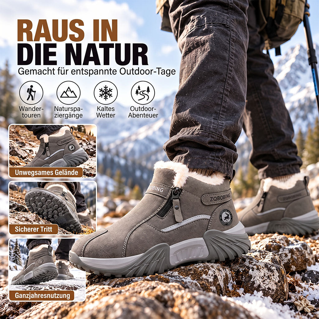 TYII™ Gefütterte Winterstiefeletten – Warm, Rutschfest & Bequem für Damen und Herren ❄️