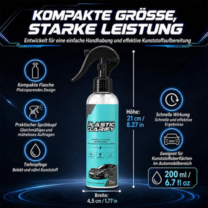 Tyiimax™ Plastic Clarify – Kunststoff- & Zierleisten-Aufbereiter, 200 ml
