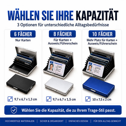 Tyiimax™ RFID-blockierender Kartenhalter aus Metall