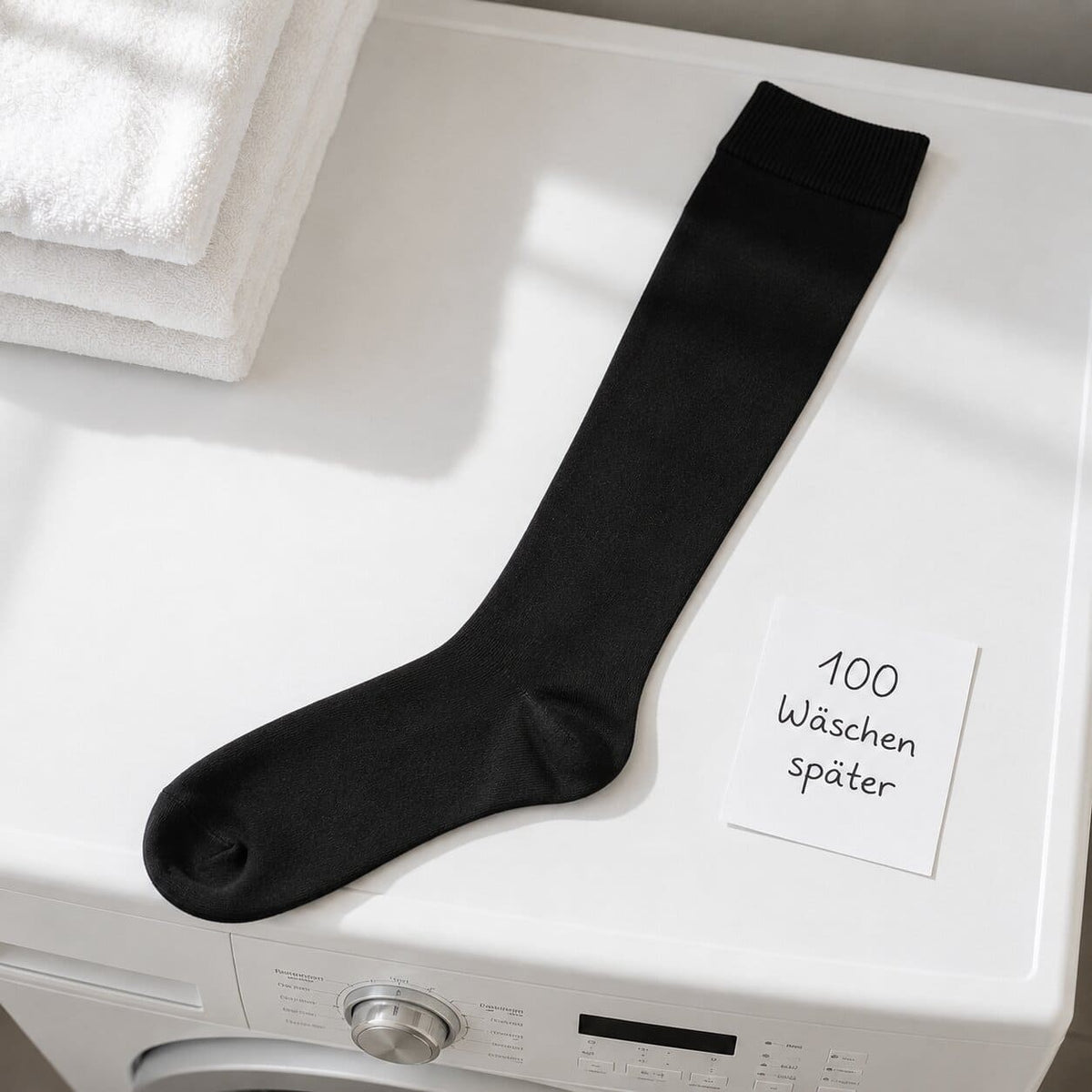 5. Hält nach 100 Wäschen noch genauso