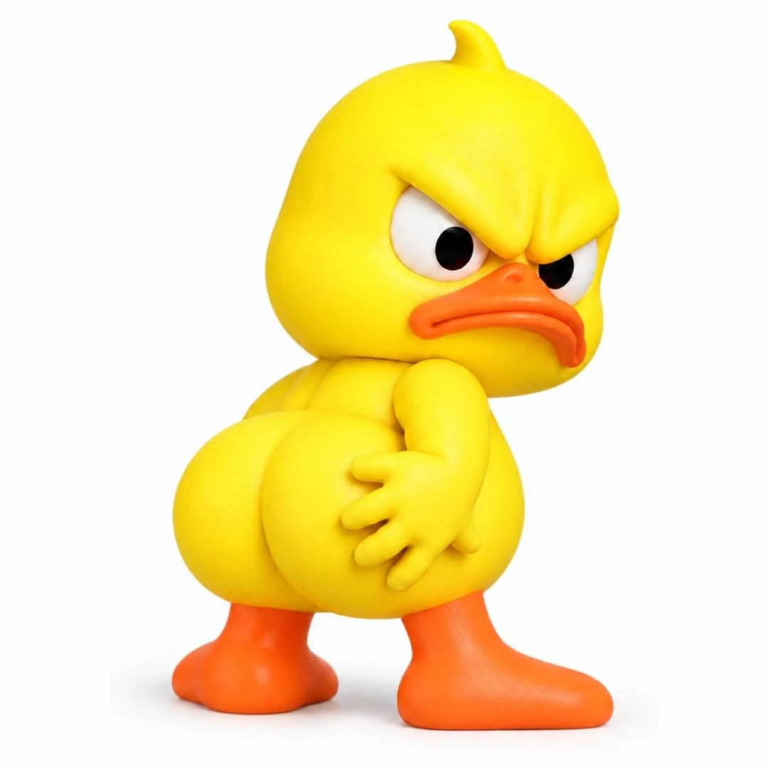 TYII Lustige Figur einer wütenden Ente