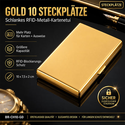 Tyiimax™ RFID-blockierender Kartenhalter aus Metall