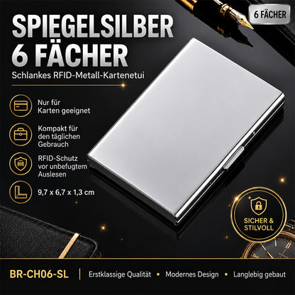 Tyiimax™ RFID-blockierender Kartenhalter aus Metall