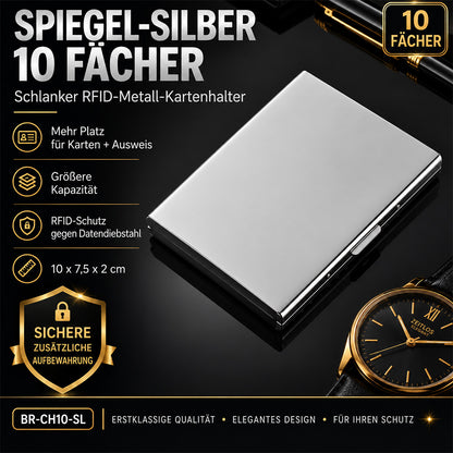 Tyiimax™ RFID-blockierender Kartenhalter aus Metall