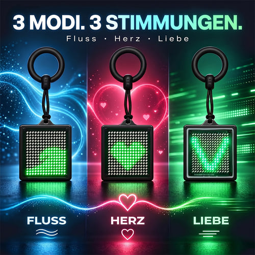 TYII™ Interaktiver Pixel-Anhänger mit bewegten Wasser-Effekten
