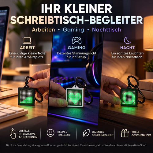 TYII™ Interaktiver Pixel-Anhänger mit bewegten Wasser-Effekten
