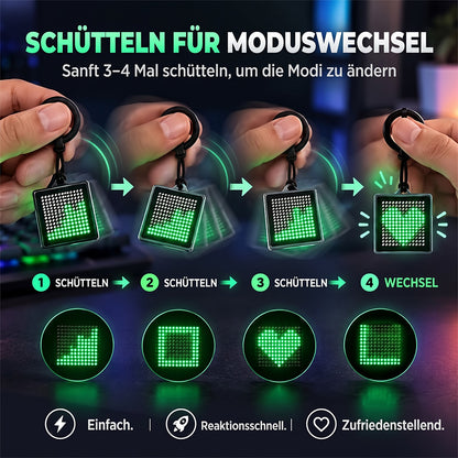 TYII™ Interaktiver Pixel-Anhänger mit bewegten Wasser-Effekten