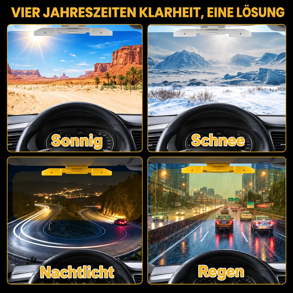 Sonnenblenden-Verlängerung fürs Auto – zusätzlicher Sonnen- und Blendschutz