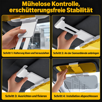Sonnenblenden-Verlängerung fürs Auto – zusätzlicher Sonnen- und Blendschutz