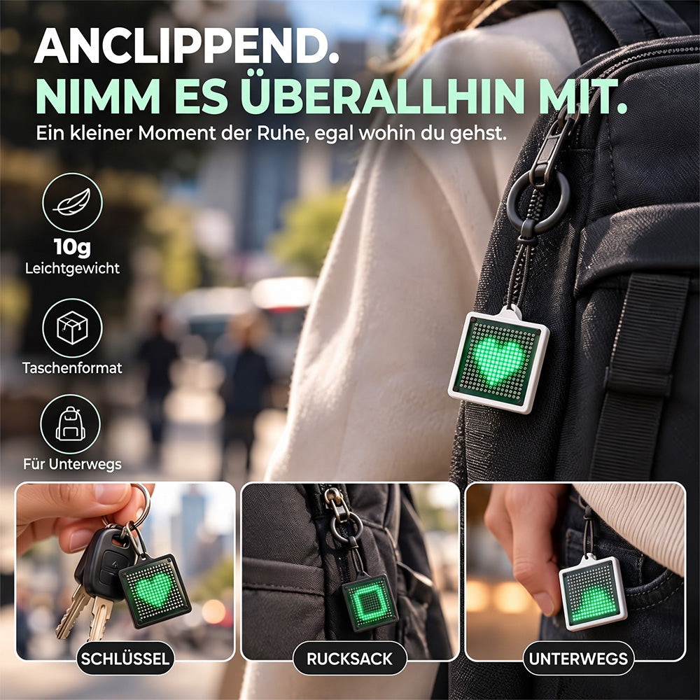 TYII™ Interaktiver Pixel-Anhänger mit bewegten Wasser-Effekten