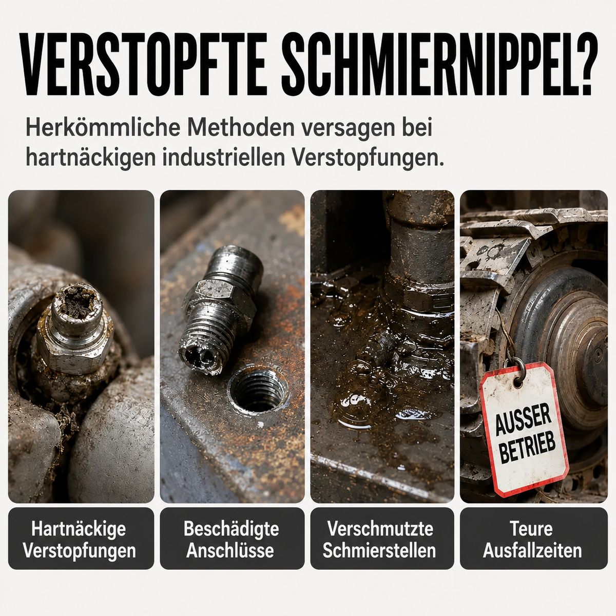 TYIIMAX™ Hochleistungs-Fettpresse – 600 PSI Hochdruck-Fettpresse (mit M6/M8/M10-Adapter)