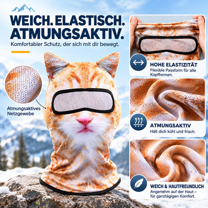 ❄️ Kuschelige Winddichte Wintermaske – Warm & Schützend für Ski, Snowboard & Outdoor