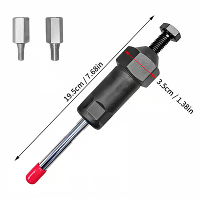 TYIIMAX™ Hochleistungs-Fettpresse – 600 PSI Hochdruck-Fettpresse (mit M6/M8/M10-Adapter)