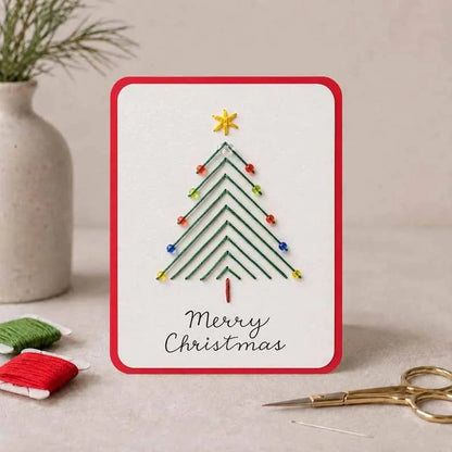 🎄Weihnachts-Bastelset „Fröhlich und brillant“ (6-teilig)