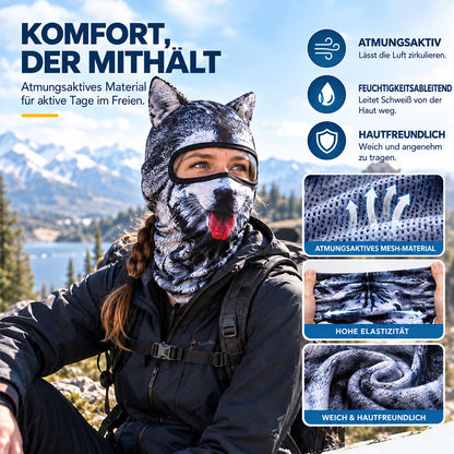 ❄️ Kuschelige Winddichte Wintermaske – Warm & Schützend für Ski, Snowboard & Outdoor
