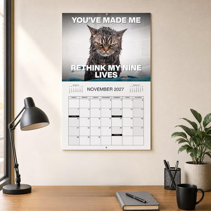 TYIIMAX™ Kalender „Wütende Katzen 2027“