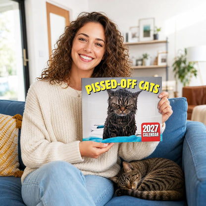 TYIIMAX™ Kalender „Wütende Katzen 2027“