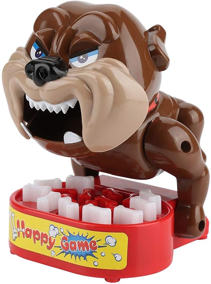 Freche Hunde – Überraschungsbeiß-Partyspiel