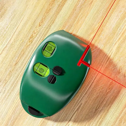 90°-Rotlaser-Nivelliergerät – Selbstnivellierender Linienlaser (20 m) für Bauwesen und Heimwerken